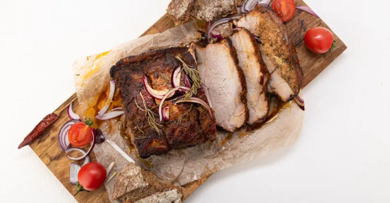 recette facile de rôti de porc à la friteuse à air pour un plat savoureux, tendre et croustillant en un temps réduit.